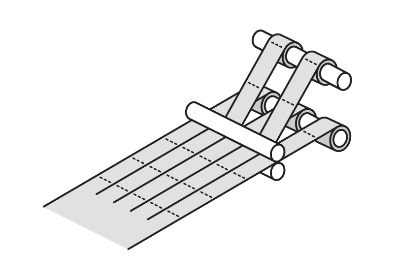 Abrasive Material Output Handling File Sheets