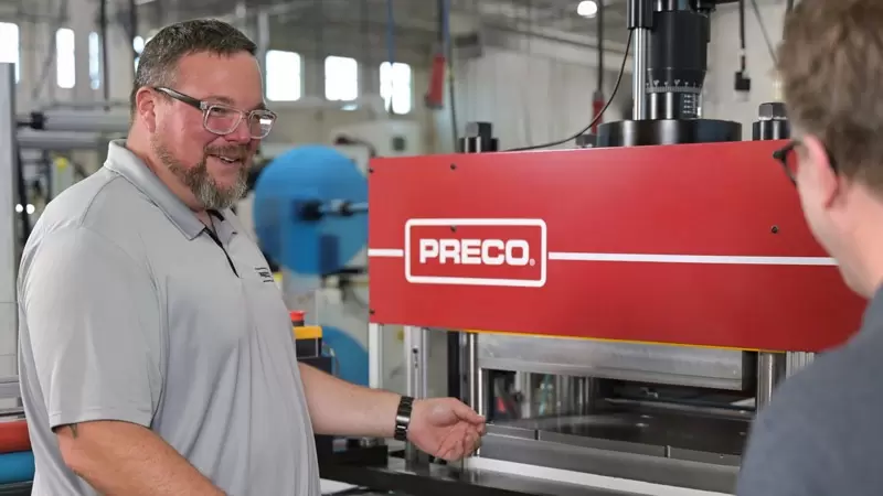 Preco Engineer Measuring Part